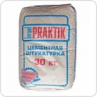 Цементная штукатурка Praktik для внутренних работ, 30 кг
