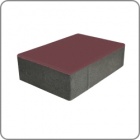 Плитка тротуарная Прямоугольник  200*300*80 мм, красный, коричневый за кв.м