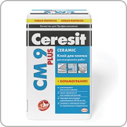 Клей для плитки СERESIT CM 9 Plus (25 кг)
