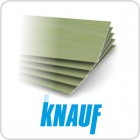 Влагостойкий лист гипсокартона ГКЛ KNAUF 9,5 мм