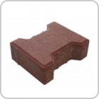 Тротуарная плитка Катушка  200*160(110)*70 мм, коричневая, красная, за кв.м
