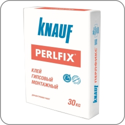Клей на гипсовой основе Кнауф Перлфикс (Knauf Perlfix), 30 кг